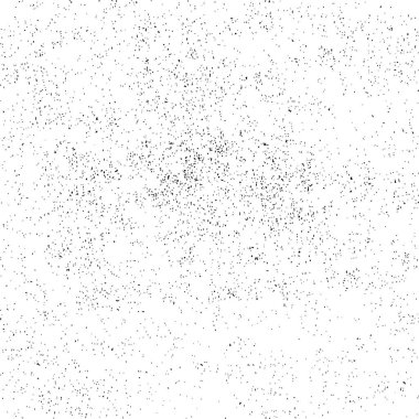 Abstract black and white vector background. Monochrome vintage surface with dirty pattern in cracks, spots, dots