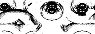 Abstract black and white vector background. Monochrome vintage surface with dirty pattern in cracks, spots, dots