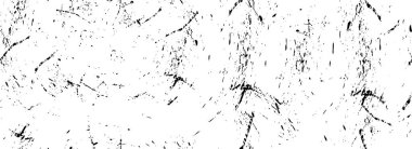 Abstract black and white vector background. Monochrome vintage surface with dirty pattern in cracks, spots, dots