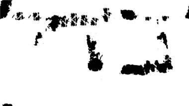 Abstract black and white vector background. Monochrome vintage surface with dirty pattern in cracks, spots, dots