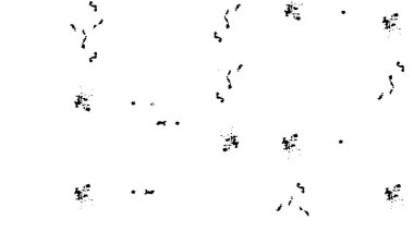 Arka planda soyut çizikler var. Kırık siyah beyaz şablon   