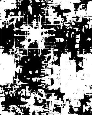 Dağınık desenli siyah beyaz arkaplan