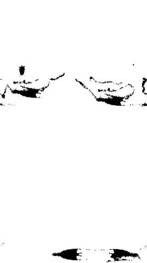 Çatlamış beton tabakasının gergin dokusu. Taş ya da asfalt. grunge yarım ton bir vektör illüstrasyonu