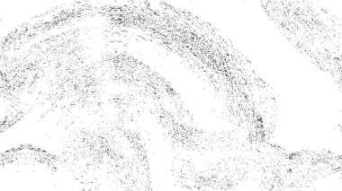 Çatlamış beton tabakasının gergin dokusu. Taş ya da asfalt. grunge yarım ton bir vektör illüstrasyonu