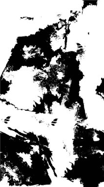 Çatlamış beton tabakasının gergin dokusu. Taş ya da asfalt. grunge yarım ton bir vektör illüstrasyonu