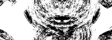 Siyah ve beyaz dokusunda sıkıntılı desen.