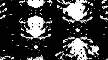 Siyah ve beyaz dokusunda sıkıntılı desen.