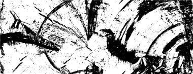 Siyah ve beyaz dokusunda sıkıntılı desen.