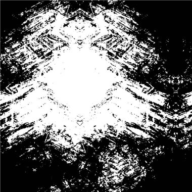 Siyah ve beyaz dokusunda sıkıntılı desen.