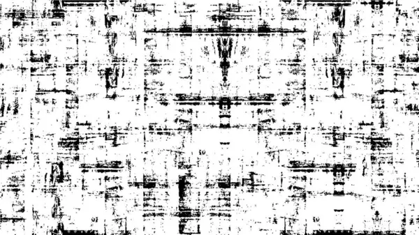 黒と白のテクスチャパターン抽象的な背景 — ストックベクタ