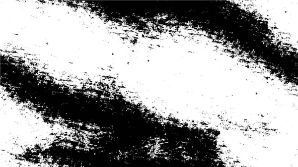 Zwart Witte Achtergrond Met Rommelig Patroon — Stockvector
