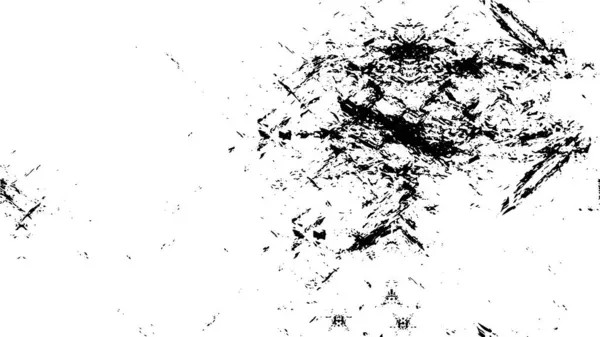 Schwarz Weißer Hintergrund Mit Chaotischem Muster — Stockvektor