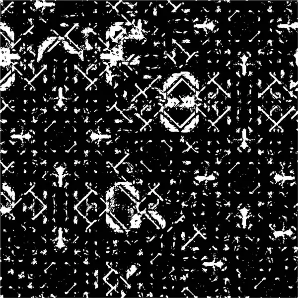 Abstracto Geométrico Negro Pixel Fondo — Vector de stock