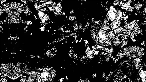 Fond Texture Grunge Noir Blanc — Image vectorielle