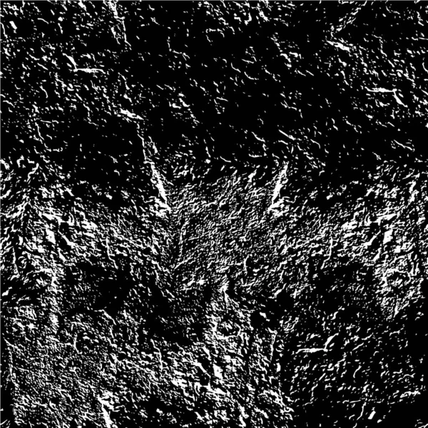 磨擦纹理 黑色和白色的粗糙背景 — 图库矢量图片
