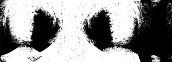 Grunge Textur Schwarz Und Weiß Rauen Hintergrund — Stockvektor