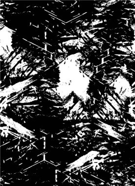 Detaylı siyah beyaz arkaplan tasarımı