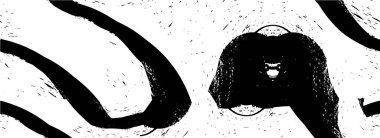 Detaylı siyah beyaz arkaplan tasarımı