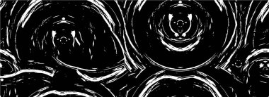 Siyah beyaz desenli duvar kağıdı tasarımı