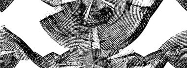 Siyah beyaz desenli duvar kağıdı tasarımı