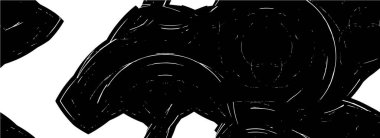 siyah ve beyaz grunge doku arkaplanı