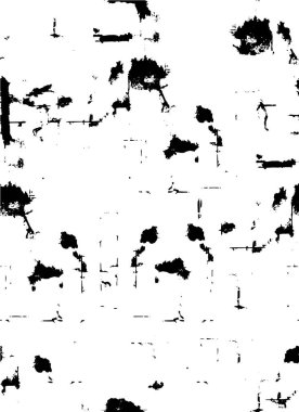 Siyah ve beyaz mürekkep yaratıcılığının basit bir gösterimi