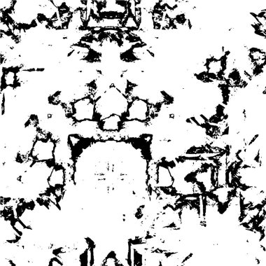 Siyah beyaz mürekkep yaratıcılığının web çizimi