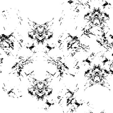 Siyah beyaz mürekkep yaratıcılığının web çizimi