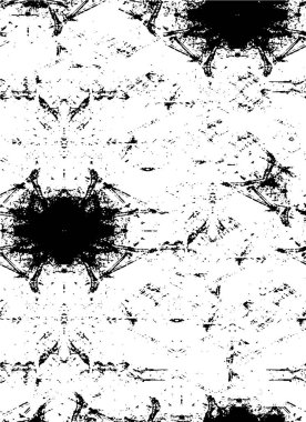 Siyah beyaz mürekkep yaratıcılığının web çizimi