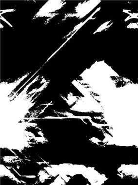 Siyah beyaz mürekkep yaratıcılığının web çizimi