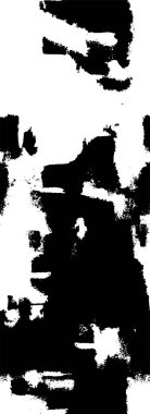 kaotik mürekkep lekeleri içeren siyah beyaz grunge çizimi