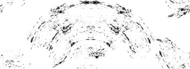 kaotik mürekkep lekeleri içeren siyah beyaz grunge çizimi