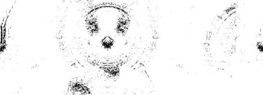 kaotik mürekkep lekeleri içeren siyah beyaz grunge çizimi