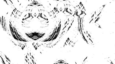 kaotik mürekkep sıçramaları içeren grunge monokrom resimlemesi