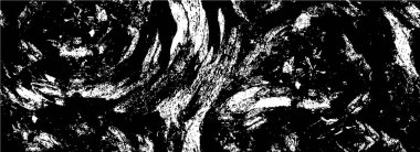 kaotik mürekkep sıçramaları içeren grunge monokrom resimlemesi