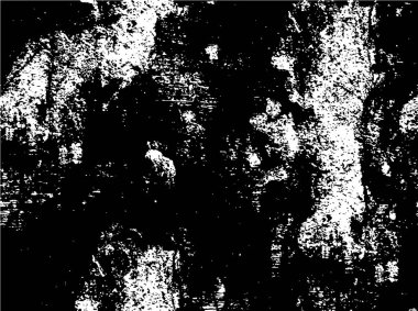 kaotik mürekkep sıçramaları içeren grunge monokrom resimlemesi