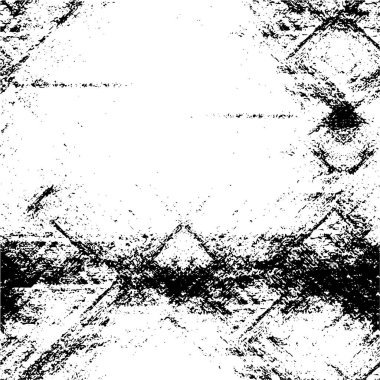 kaotik mürekkep sıçramaları içeren anlamlı grunge monokrom çizimi