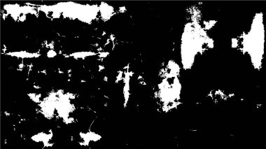 kaotik mürekkep sıçramaları içeren anlamlı grunge monokrom çizimi