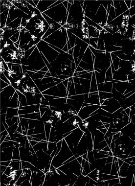 kaotik mürekkep sıçramaları içeren anlamlı grunge monokrom çizimi