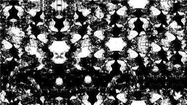 kaotik mürekkep sıçramaları içeren anlamlı grunge monokrom çizimi