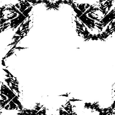 Çizik yüzeyi olan soyut duvar kağıdı. kopyalama alanı için sıkıntılı siyah beyaz arkaplan