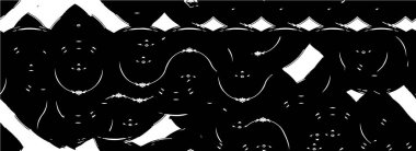 Soyut siyah-beyaz grunge arka planı. Vektör illüstrasyonu