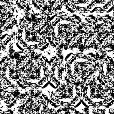 Soyut siyah-beyaz grunge arka planı. Vektör illüstrasyonu