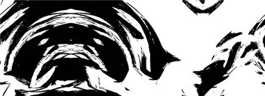 Siyah ve beyaz renklerde soyut desen. Yaratıcı arkaplan.