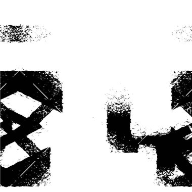 Siyah ve beyaz renklerde soyut desen. Yaratıcı arkaplan.