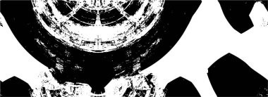 Siyah ve beyaz renklerde soyut desen. Yaratıcı arkaplan.