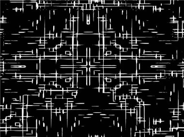 Siyah ve beyaz renklerde soyut desen. Yaratıcı arkaplan.