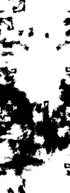 Siyah beyaz desenli, çizikli sıkıntılı bir arka plan. soyut vektör illüstrasyonu.