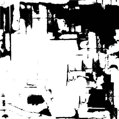 Soyut grunge arkaplanı. Monokrom dokusu. Siyah ve beyaz desenli arkaplan