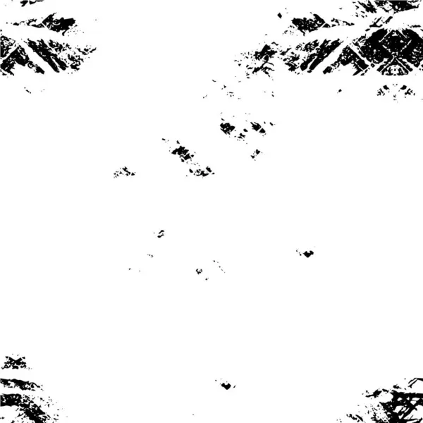 Чорно Білий Гранжевий Текстурний Фон — стоковий вектор